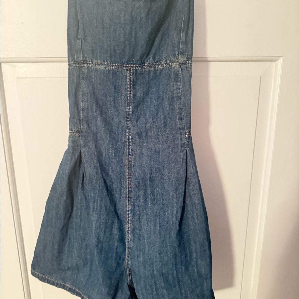 Denim Blue Romper